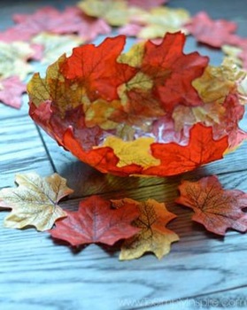 Fall Leaf Bowl