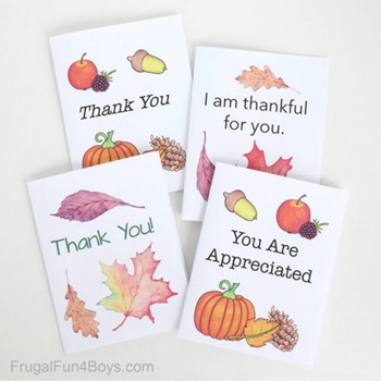 Thankfulness Cards