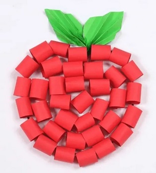 Paper Roll Apple