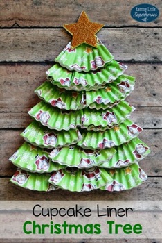 Cupcake Liner Tree