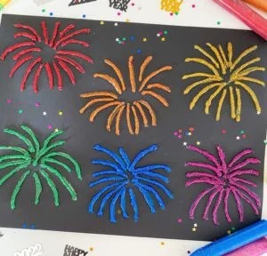 Glitter Fireworks
