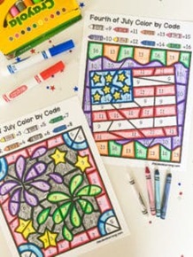 July4 Color by Number
