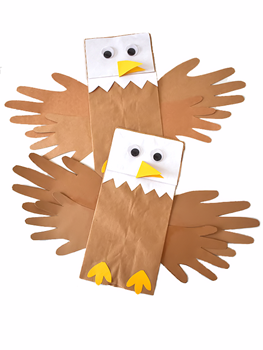 Handprint Eagle